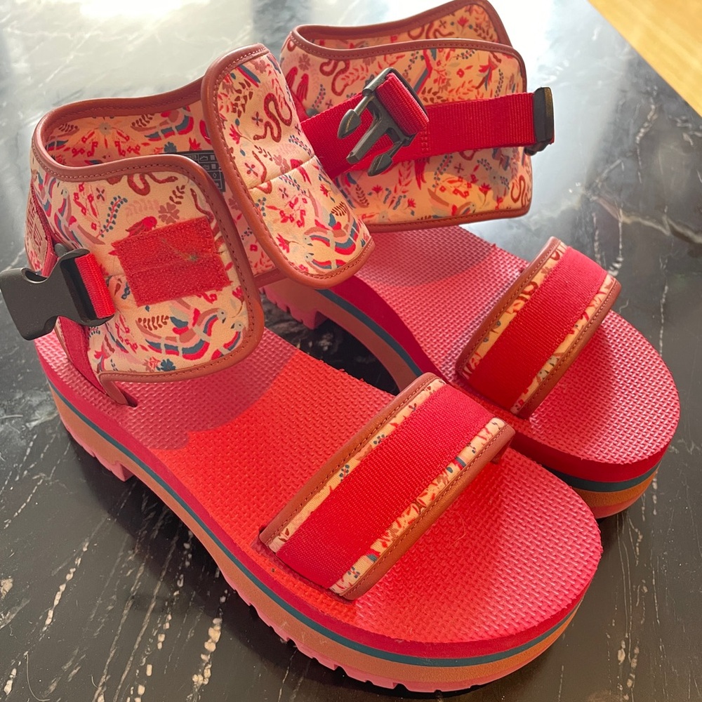 Teva Indio Jewell x Anna Sui Platform Sandals